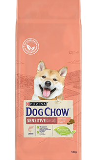 Dog Chow® Adult с чувствительным пищеварением, с лососем