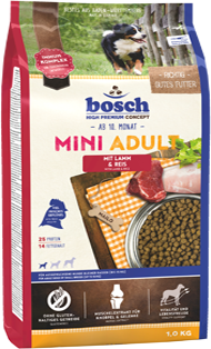 Bosch Mini Adult с ягненком и рисом