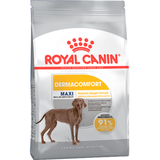 Royal Canin Maxi Dermacomfort Корм для собак склонных к кожным раздражениям и зуду