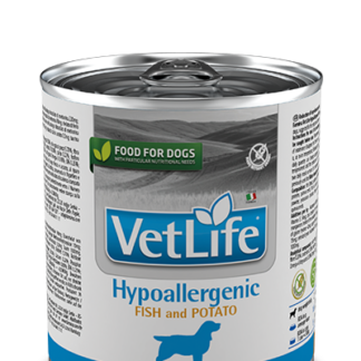 HYPOALLERGENIC FISH AND POTATO WET FOOD CANINE