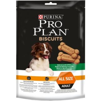 Purina Pro Plan лакомство бисквиты для собак, с ягненком и рисом