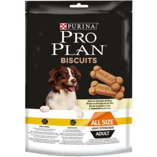 Purina Pro Plan лакомство бисквиты для собак, с курицей и рисом