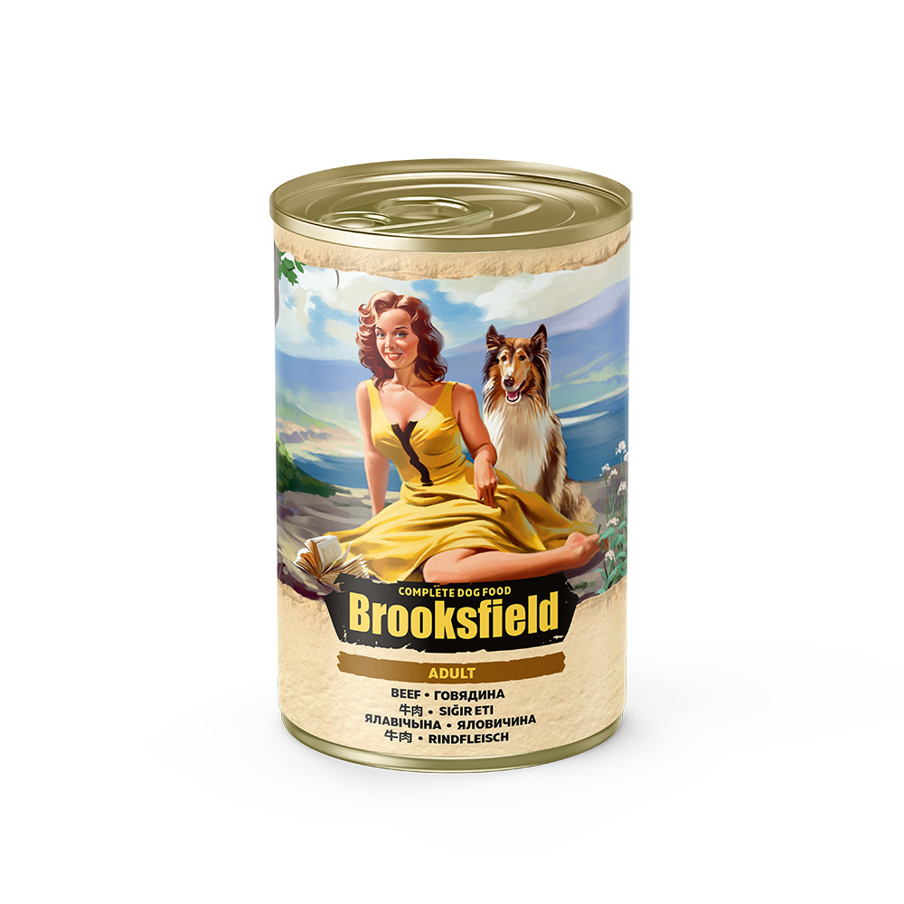 Корма для собак рис говядина. BROOKSFIELD корм для собак. Бруксфилд консервы для собак. Бруксфилд консервы для собак 400 гр. Корм BROOKSFIELD для собак щенков.