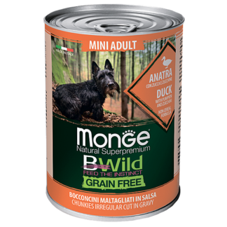 Monge Mini Adult Anatra для собак Мелких пород со вкусом Утки