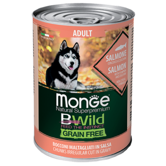 Monge All Breeds Adult Salmone для собак всех пород со вкусом Лосося