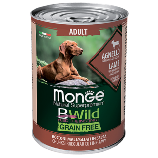 Monge All Breeds Adult Agnello для собак всех пород со вкусом Ягненка