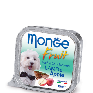 Monge PATE & CHUNKIES with Lamb & Apple со вкусом Ягненка и Яблока