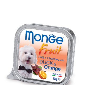 Monge PATE & CHUNKIES with Duck & Orange со вкусом Утки и Апельсина