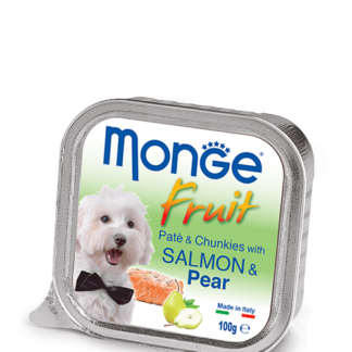 Monge Paté and Chunkies with Salmon and Pear со вкусом Лосося и Груши