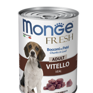 Monge Chunks in Loaf Veal Adult для собак со вкусом Телятины