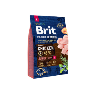 Brit Premium by Nature Junior L для молодых собак крупных пород
