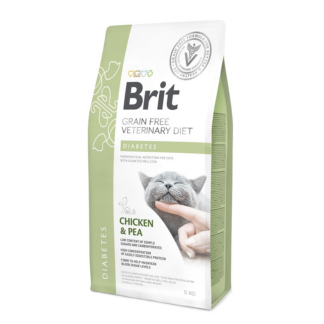 Brit Veterinary Diet Cat Grain free Diabetes. Беззерновая диета при диабете.