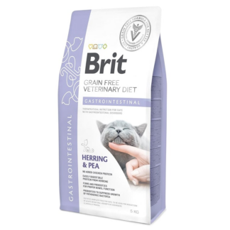 Brit Veterinary Diet Cat Grain free Gastrointestinal. Беззерновая диета при остром и хроническом гастроэнтерите.