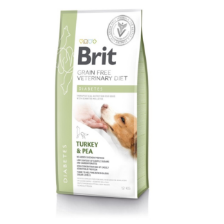 Brit Veterinary Diet Dog Grain Free Diabetes. Беззерновая диета при диабете.