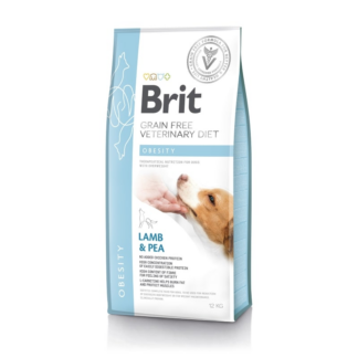 Brit Veterinary Diet Dog Grain Free Obesity. Беззерновая диета при избыточном весе и ожирении.
