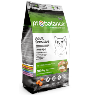ProBalance для кошек с чувствительным пищеварением, Курица&Рис