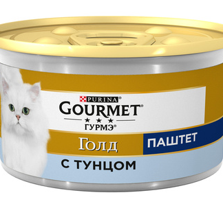 Gourmet паштет для кошек с тунцом