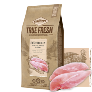 Carnilove True Fresh - Fresh Turkey with Red Lentils and Lemna