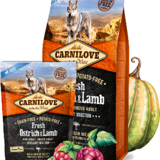 Fresh Ostrich & Lamb for Small-Breed Dogs EXCELLENT DIGESTION