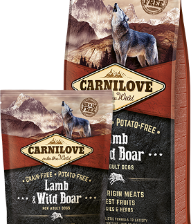 Lamb & Wild Boar for adult dogs