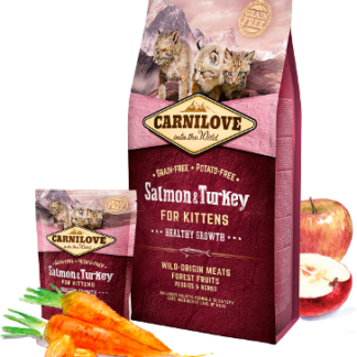 Salmon & Turkey FOR KITTENS HEALTHY GROWTH