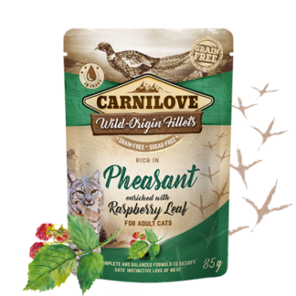 Rich in Pheasant enriched with Raspberry Leaves