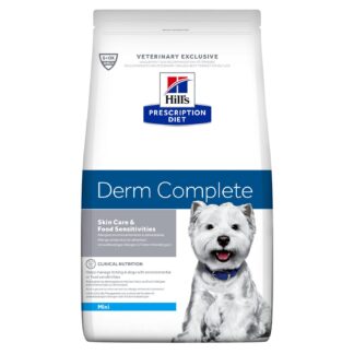 Сухой диетический корм Hill's PRESCRIPTION DIET Derm Complete Mini для взрослых собак мелких пород