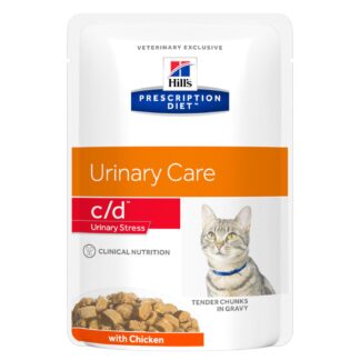 Hill's Prescription Urinary Stress для кошек с курицей
