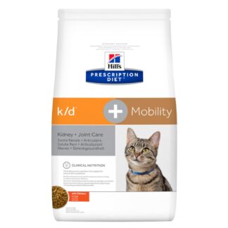 Hill's PRESCRIPTION DIET k/d + Mobility для кошек с Курицей