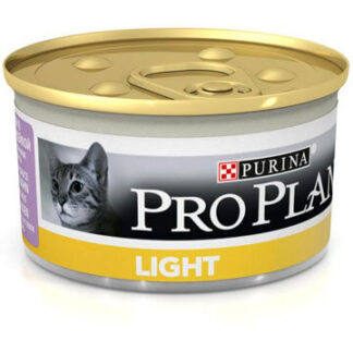 PRO PLAN® LIGHT для кошек с избыточным весом, паштет с индейкой
