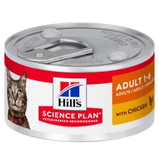 Консервы Hill's Science Plan для взрослых кошек с курицей, в форме паштета
