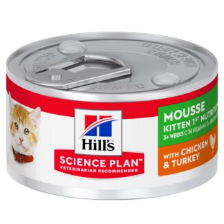 Мусс Hill's Science Plan 1st Nutrition для котят с курицей и индейкой